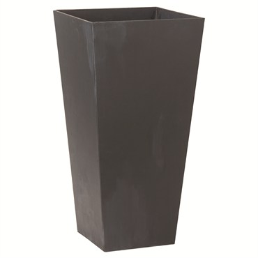 Artstone Ella 27.5" Tall Planter Black