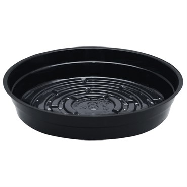 CWP 8" Black Heavy Gauge Vinyl Plant Saucer