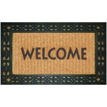 DHTG 24"x36" Rubber/Coir Princess Doormat