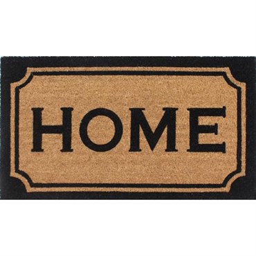 DHTG 18"x30" Home Design Heavy Duty Coir Vinyl Backed Outdoor Doormat