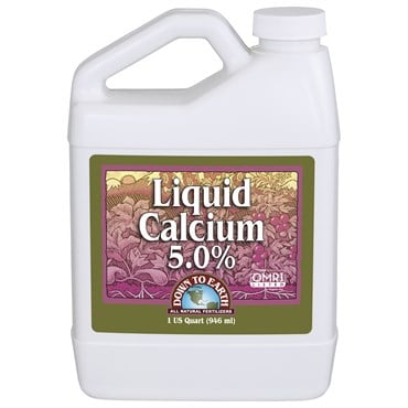 Down To Earth 32oz Liquid Calcium 5.0% OMRI