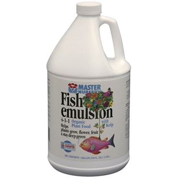 Master Nursery 1gal Concentrate Fish Emulsion 4-1-1 Organic Plant Food