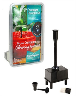 Pondboss Small Fountain Kit W/Light For Containers
