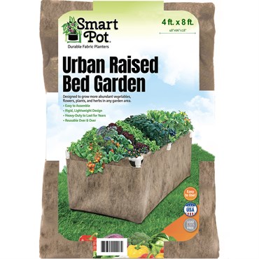 Smart Pot PVC Ready Raised Bed Liner Natural 4x8'