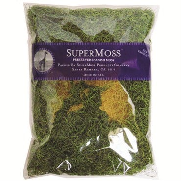 SuperMoss 8oz Spanish Moss Grass Green