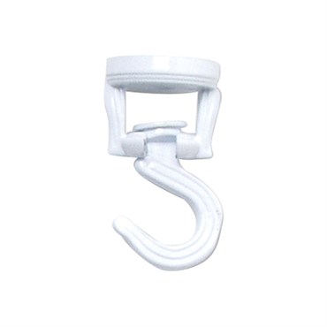Panacea Swivel Ceiling Hook White