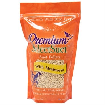 Unipet 19.4oz Suet To Go Plus with Mealworm Ziplock Pack