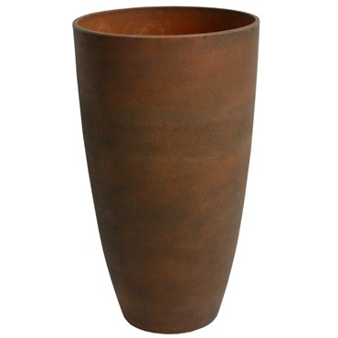 Algreen 20" Curved Tall Vase Rust