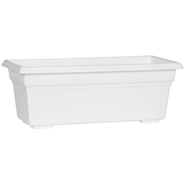 Countryside 18" Flowerbox White