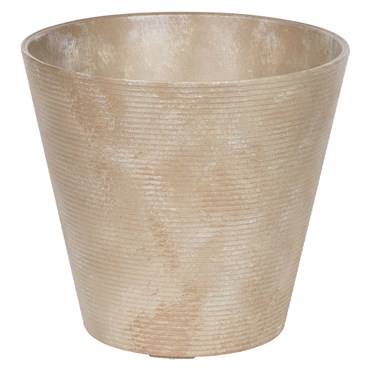 Artstone Cali 8" Planter Taupe