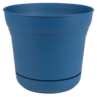 Bloem 10" Saturn Planter Classic Blue