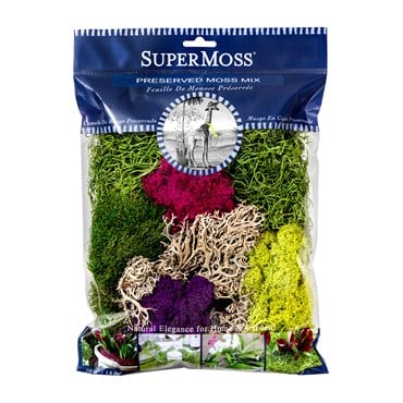 SuperMoss 4oz Bag Moss Mix Assorted Best Sellers