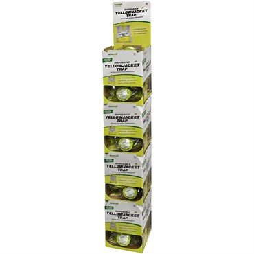 Rescue 48pc Yellowjacket Disposable West Floor Display w/ Header
