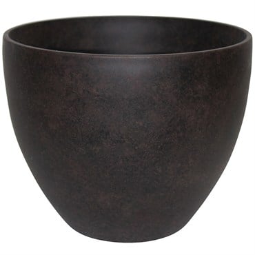 Southern Patio 9" HDR Egg Planter Coffee