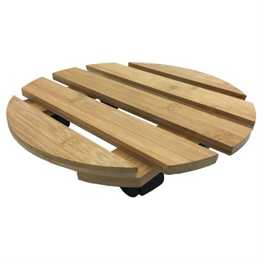 Wagner WPC 11.4 Diam Round Bamboo Caddy