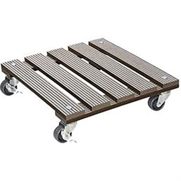 Wagner WPC Square Plant Caddy Taupe