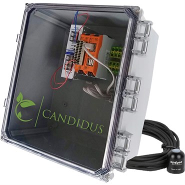 Candidus Adaptive Lighting Control, 2 Apogee PAR sensors, HPS and non dimmable LED lights, 2 zones