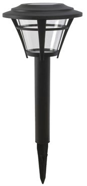 Moonrays Solar Black Pathway Light