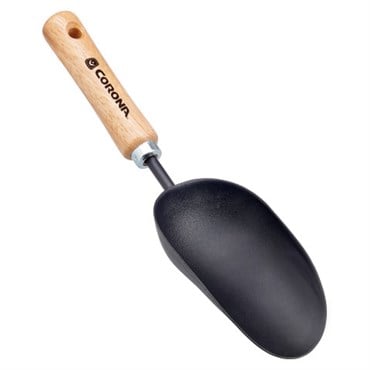 Corona Scoop with Wooden Handle