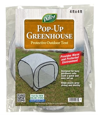 Dalen 39"x39"x36" Pop-Up Greenhouse