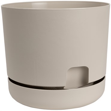 DCN 10" Oasis Self Watering Planter Mocha