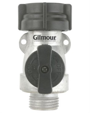 Gilmour Shut Off Valve MD Aluminum Single