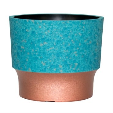 HC 5" Sprite Succulent Pot Faux Turquoise