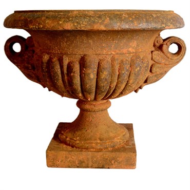 MCarr Liconfiber 25.3" Urn With Handles Rust