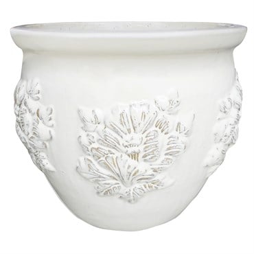 MCarr 5pc XXL Hibiscus Planter Pallet White
