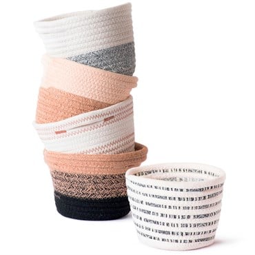 SuperMoss 6" Softweave Planter Mix Set of 5