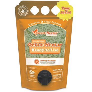 Sweet Seed 1.5L Oriole Nectar Pouch Ready to Use