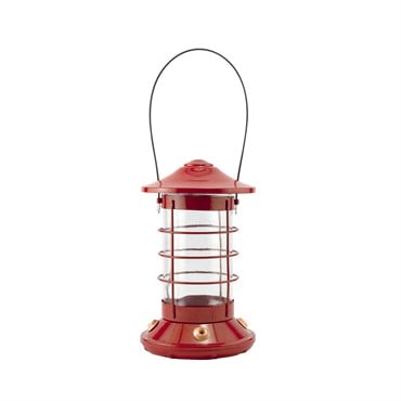 Woodlink Red Port Lantern Hummingbird Feeder