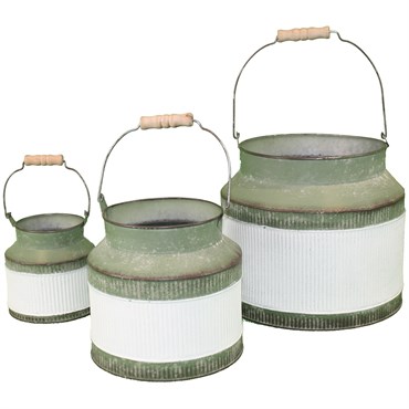 Braun Aged Milk Containers