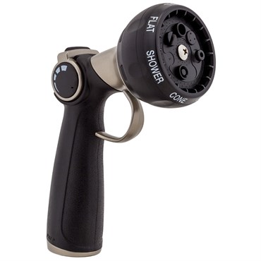 Orbit 7-Pattern Metal Thumb Control Nozzle w/Loop