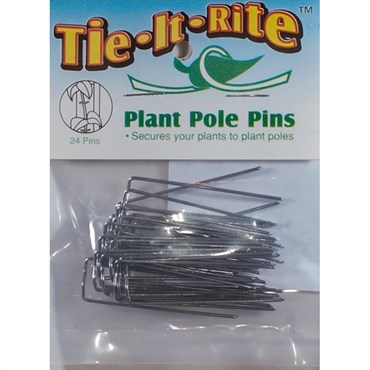 K&K 24pk Tie It Rite Plant Pole Pins