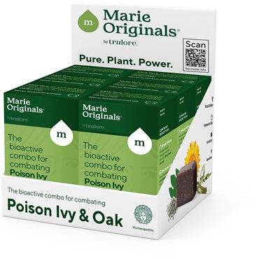 Maries 24pc Vintage Poison Ivy/Oak Relief Soap Display