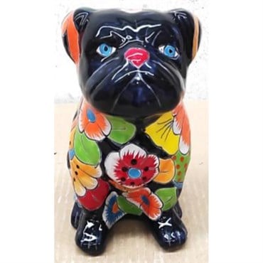 Talavera Bulldog Statue