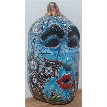 Talavera Gesturing Pumpkin 3