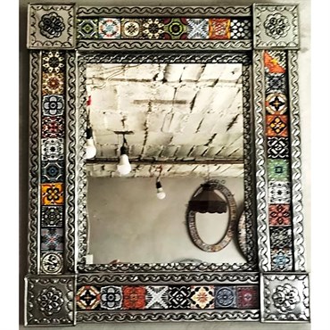 Talavera Grande De Cuadros