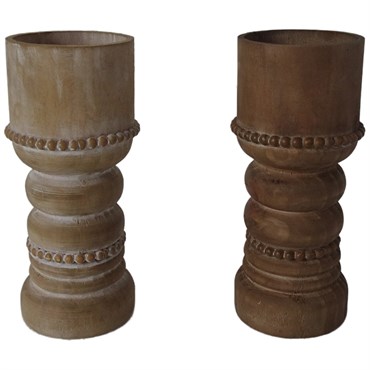 VCS 9" Wood Globe Stand