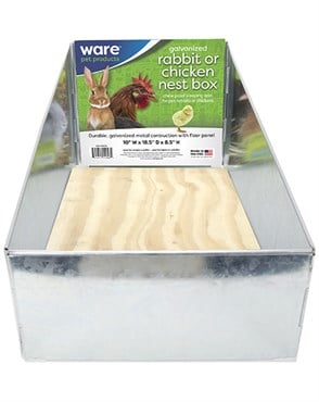 Ware Galvanized Nest Box