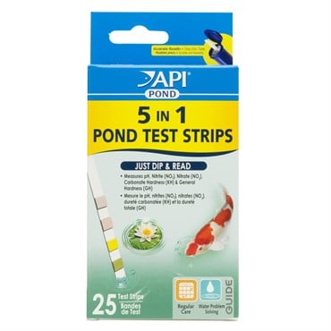 API Pond 5 In 1 Test Strips