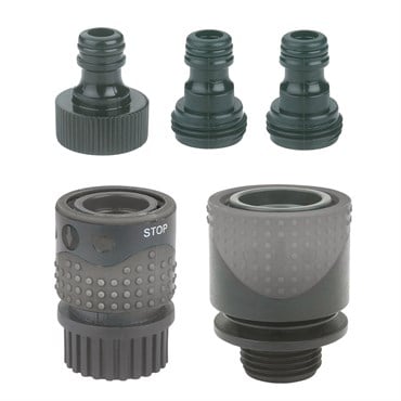 Gilmour Poly QC Kit Starter w Auto Shut Off