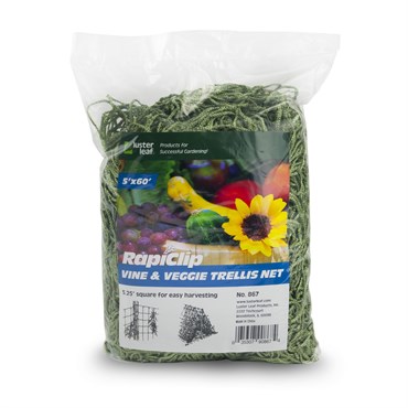 Luster Leaf 5'x60' Trellis Vine Veggie Green
