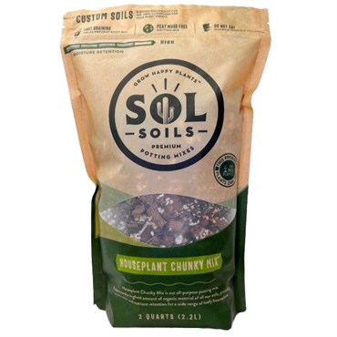 Sol Soils 2qt Houseplant Chunky Mix
