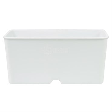 SunPack 5"x5" Heavy-Duty Square Pot White