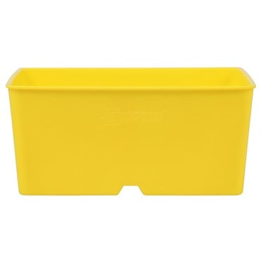 SunPack 5"x5" Heavy-Duty Square Pot Yellow