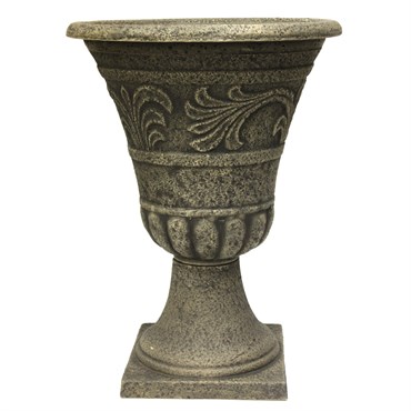 GROWER SELECT ENVIROBLEND 16IN TUMBLED SCROLL URN STONE 4/CS