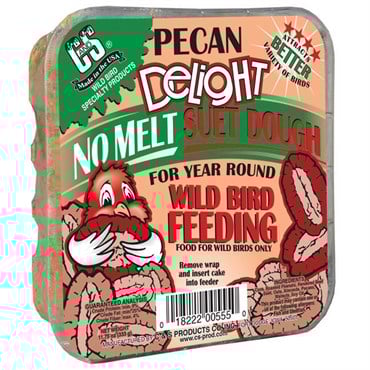 C&S 11.75oz Pecan Delight No Melt Suet Dough