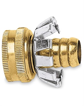 Gilmour 1/2" Female Coupler Brass